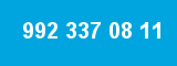 992 337 08 11 992 337 08 11